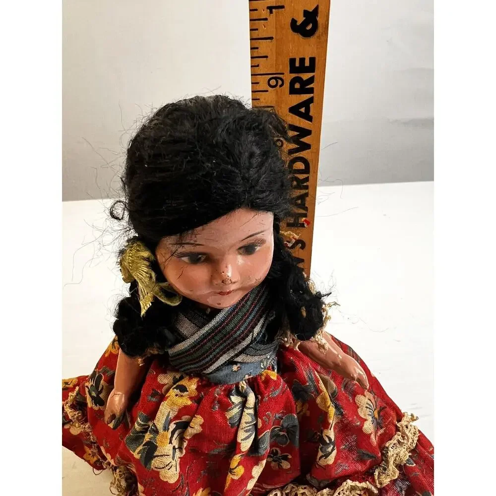 Vintage Hispanic Ethnic Doll 9
